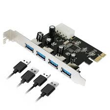 PCI E USB 3,0  4  port