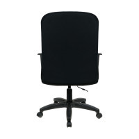 Кресло для руководителя Helmi HL-E66 "Lines" LTP, ткань, черное - фото 4 - id-p113806245