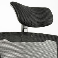 Кресло для руководителя Helmi HL-E31 "Ergo", ткань, сетка, черное - фото 7 - id-p113806350