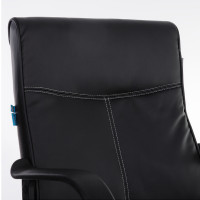 Кресло для персонала Helmi HL-M03 "Referent", экокожа, черное - фото 6 - id-p113806388