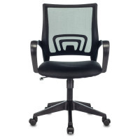 Кресло для персонала Helmi HL-M95 "Airy", ткань черная, сетка, пластик черный - фото 2 - id-p113806390