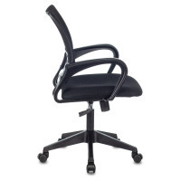 Кресло для персонала Helmi HL-M95 "Airy", ткань черная, сетка, пластик черный - фото 3 - id-p113806390