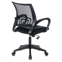 Кресло для персонала Helmi HL-M95 "Airy", ткань черная, сетка, пластик черный - фото 4 - id-p113806390