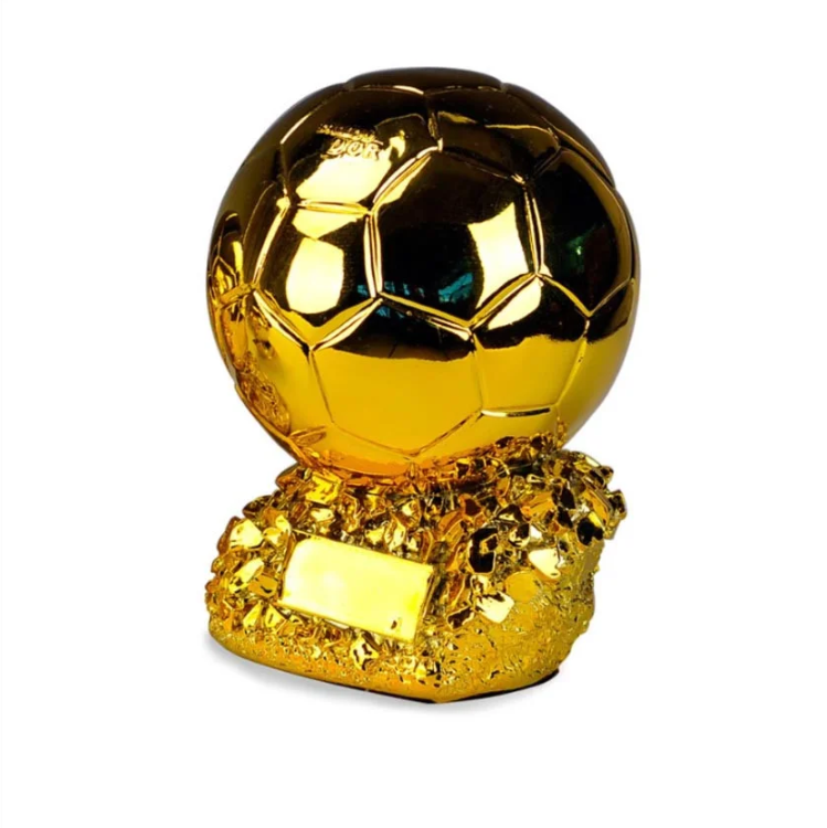 Кубок для награждения мяч золотистый - фото 1 - id-p113749141