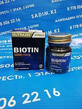 Витамин Биотин для красоты и здоровья Biotin Nutraxin (30 таблеток, Турция)