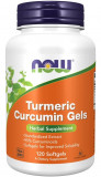 Витамины Now Turmeric Curcumin Gels 450 мг 120 софт. Капсул