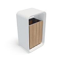 Урна уличная из композитного мраморного камня Ar Nuvo