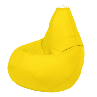 Кресло-мешок Желтый, XL-Стандарт 130*95 см, оксфорд, съемный чехол