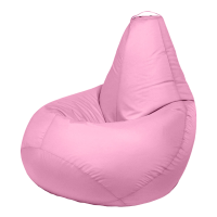 Кресло-мешок Пыльно-Розовый, XL-Стандарт 130*95 см, оксфорд, съемный чехол