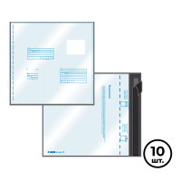 Конверт-пакет горизонтальный UltraPac, 320*355 мм, полиэтилен, отрывная лента, 10 шт/упак - фото 1 - id-p113809574