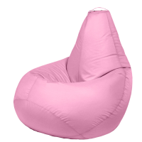 Кресло-мешок Пыльно-Розовый, XXL-Комфорт 150*100 см, оксфорд, съемный чехол