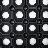 Коврик входной Laima, резиновый, размер 1000*1500*16 мм, черный, фото 6