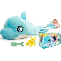 Интерактивная мягкая игрушка "Маленький дельфин BluBlu"