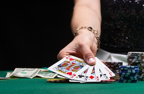 Набор в алюминиевом кейсе для игры в покер Poker Game Set Casino Size Chip (100 фишек) - фото 3 - id-p85093423