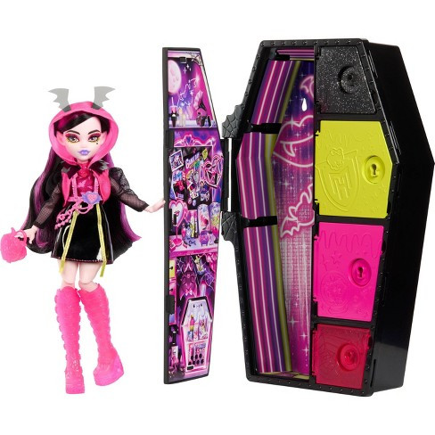 Оригинальная кукла Monster High Skulltimate Secrets 3 Neon Frights - Draculaura - фото 2 - id-p113811319