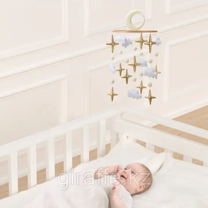 Мобиль для детской кроватки из фетра номер 36 - фото 2 - id-p113757472