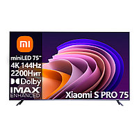 Телевизор Xiaomi S PRO 75 miniLED [75"(191см) 4К 144Гц]