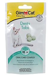 GimCat Dental для кошек для очистки зубов, предупреждают появление налета на зубах, зубного камня