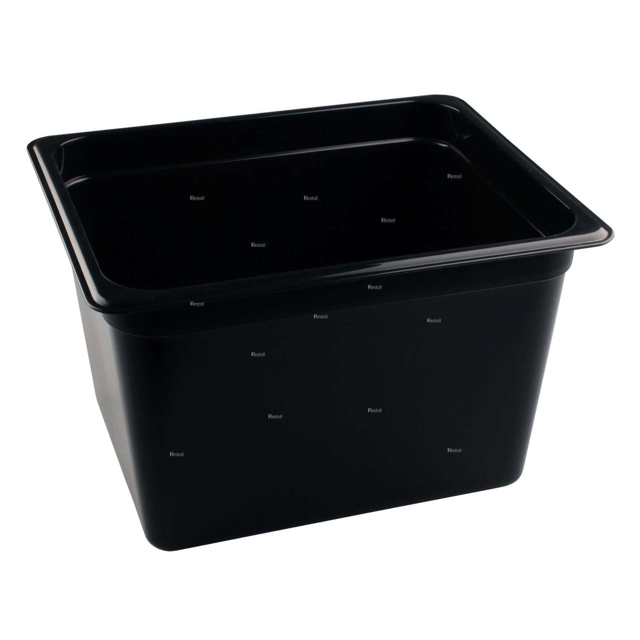 Гастроемкость Restola 422100813 GN 1/2-200 полипропилен черный