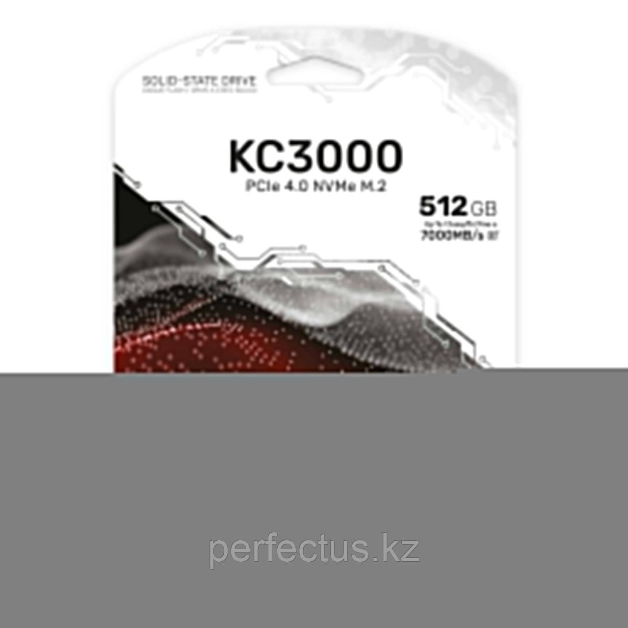 Жесткий диск SSD 512GB Kingston SKC3000S/512G PCIe 4.0 NVMe M2 - фото 1 - id-p112270623