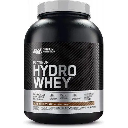 Протеин Platinum HydroWhey, 40 порций, Optimum Nutrition Turbo chocolate - фото 1 - id-p113810249