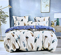 Семейное (2 пододеяльника) с простыней на резинке