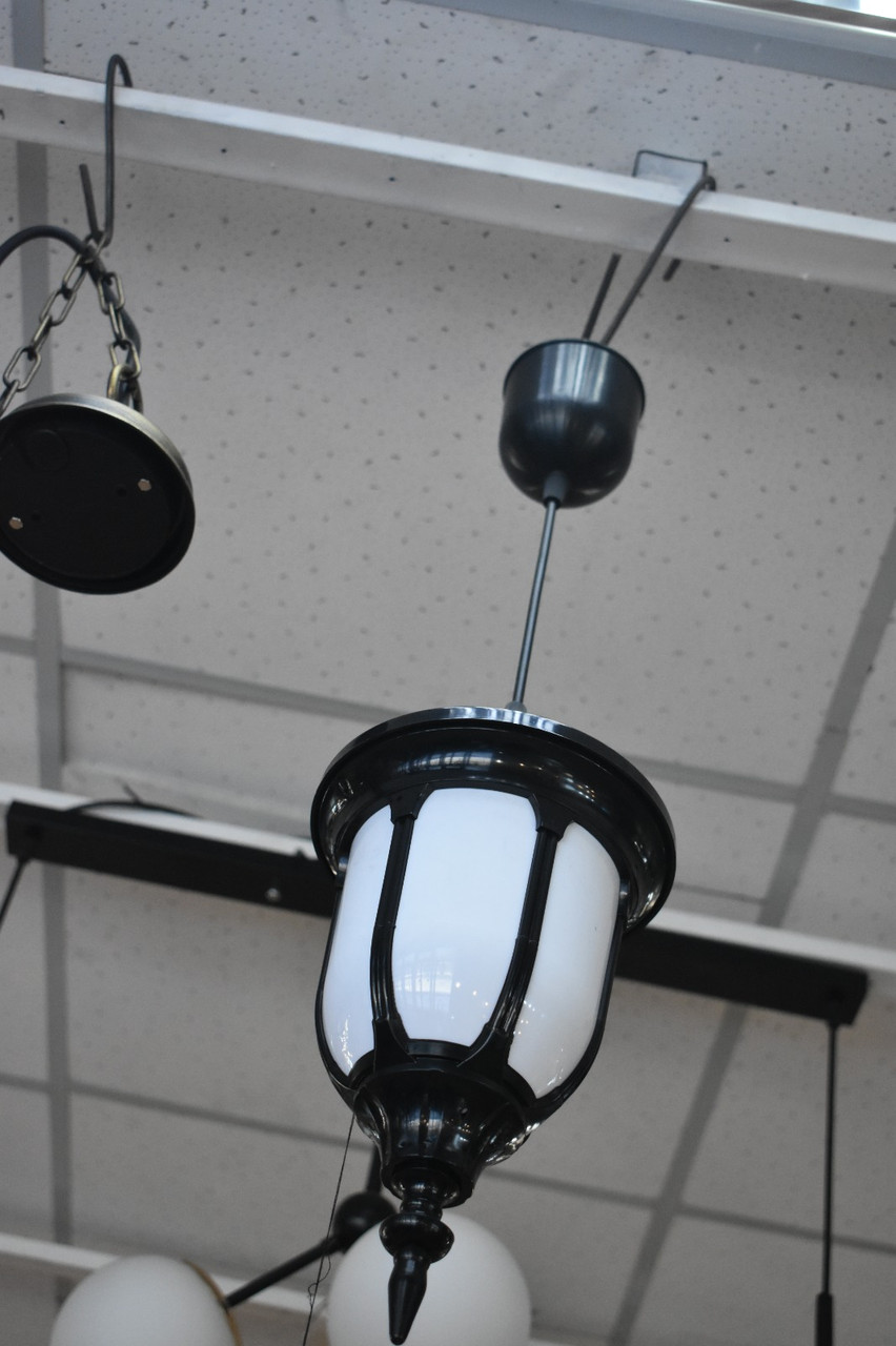 Люстры VERONO PLASTIK BLACK podvesnoi