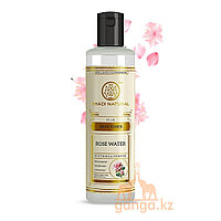 Хади бетіне арналған раушан суы (Pure Rose Water KHADI), 210 мл