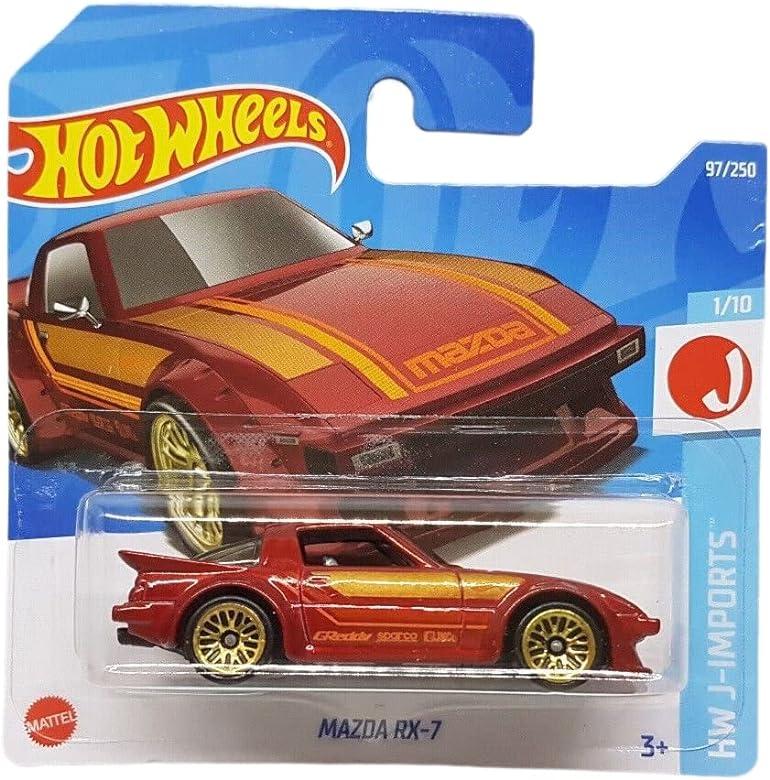 Hot Wheels Модель Mazda RX-7, красный - фото 1 - id-p113806178
