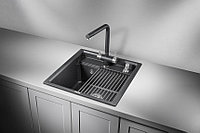 Кухонная мойка GRANULA KS -5002 Чёрный кварц