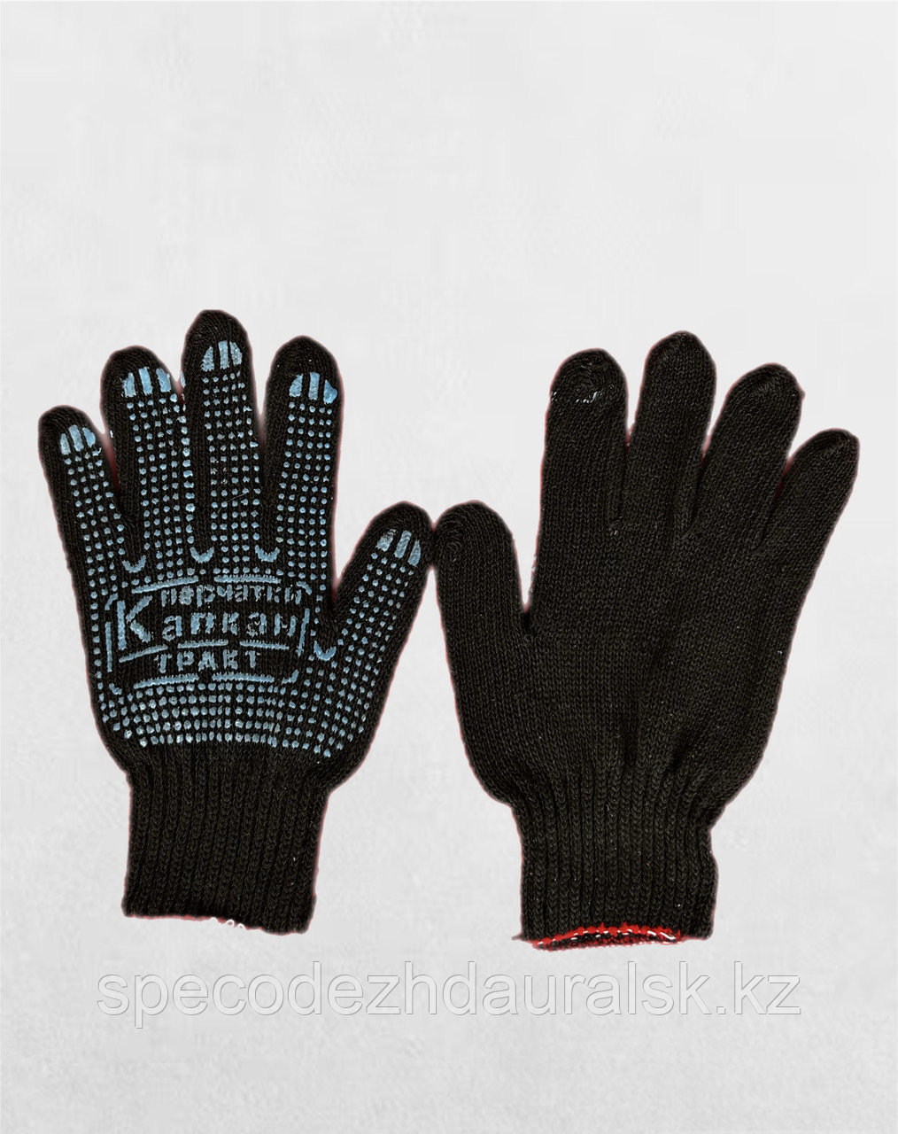 Перчатки черные 5-нитка ХБ - фото 1 - id-p113814453