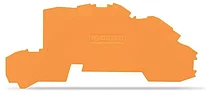 Концевая и промежуточная пластина; толщиной 0,8 мм; апельсин  WAGO 2003-7692