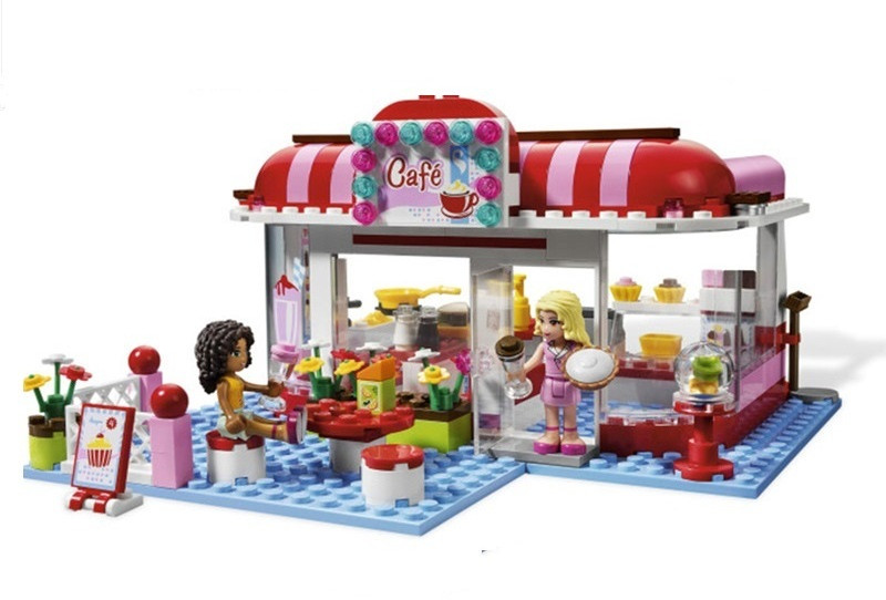 Конструктор 10162 "Кафе в городском парке" 221 pcs. Для девочек. Подарок детям., фото 1