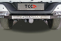 Фаркоп (оцинкованный, шар E нерж., надпись Changan) ТСС для Changan Hunter Plus 2023-