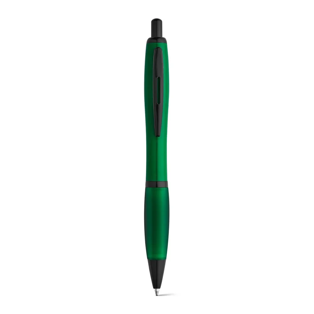 FUNK. Шариковая ручка с зажимом из металла Зелёный