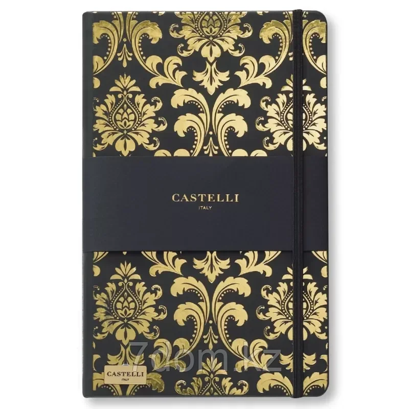 Блокнот Baroque Gold Black