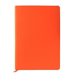 Блокнот NIKA soft touch Оранжевый