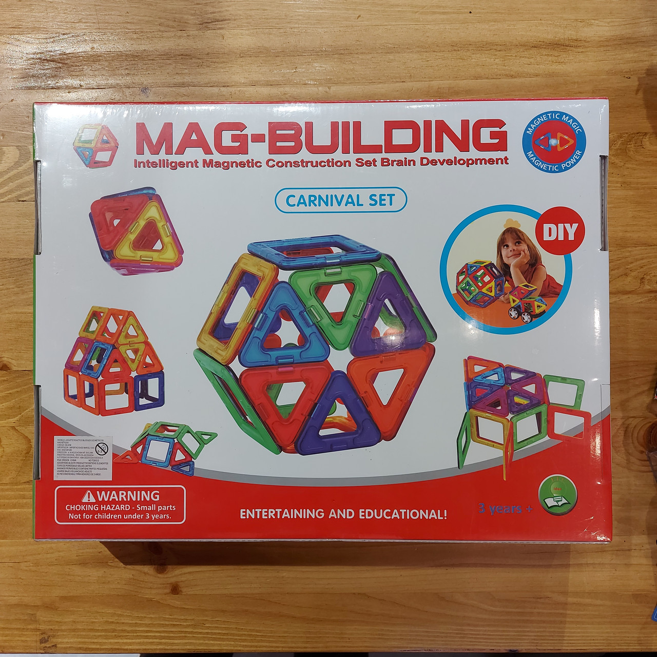 Большой Магнитный Детский конструктор "Mag-Building" 36 pcs. Крупные детали. Brain Training. Подарок. - фото 2 - id-p113816453