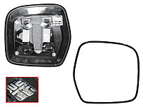 Стекло с зеркало правое (R) на Land Cruiser 100 1998-07 (с обогревом) (SAT)