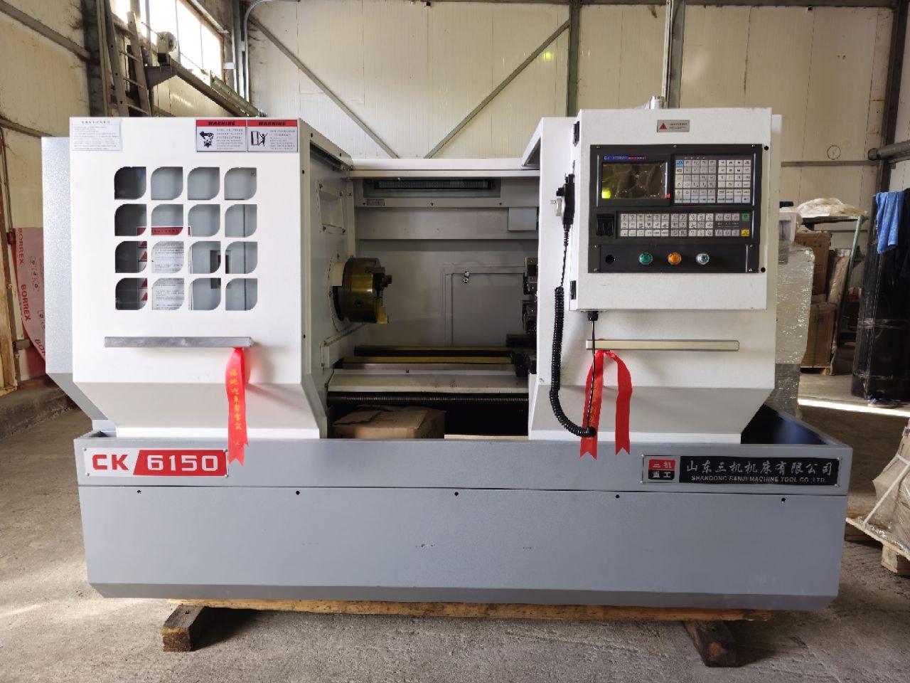 Токарный станок по металлу с ЧПУ СК6150 РМЦ 1500 Siemens
