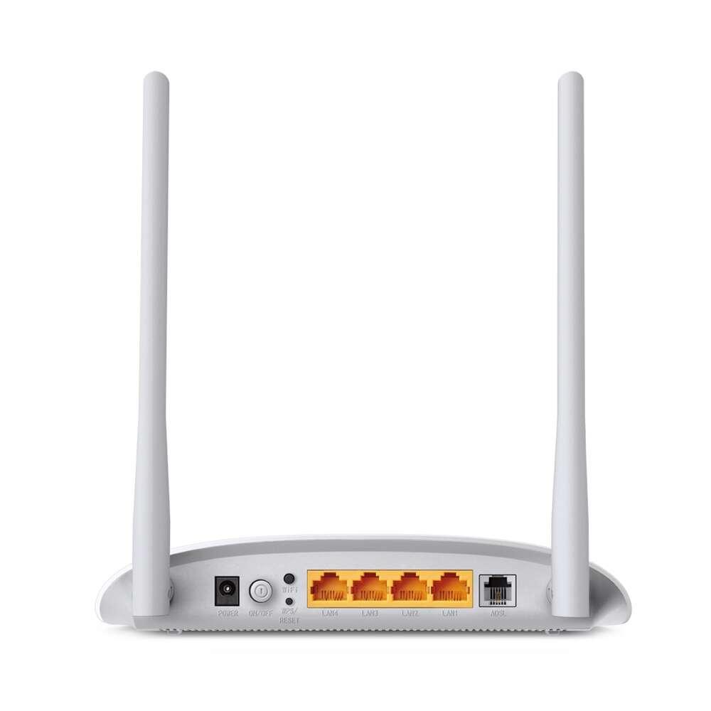 Беспроводной ADSL Модем, TP-Link TD-W8961N, 4 порта + Wi-Fi, 300 Mbps - фото 3 - id-p113821700