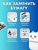 Фотопринтер карманный детский портативный X2 Mini Thermal Printer {Bluetooth, 200 dpi} (Розовый), фото 10