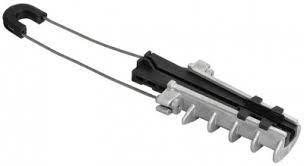 РА-500 анкерный клиновой зажим диаметр кабеля 8-14мм/для пролетов до 70м (кабель самонесущий кабель марки ОКА) - фото 1 - id-p113823762