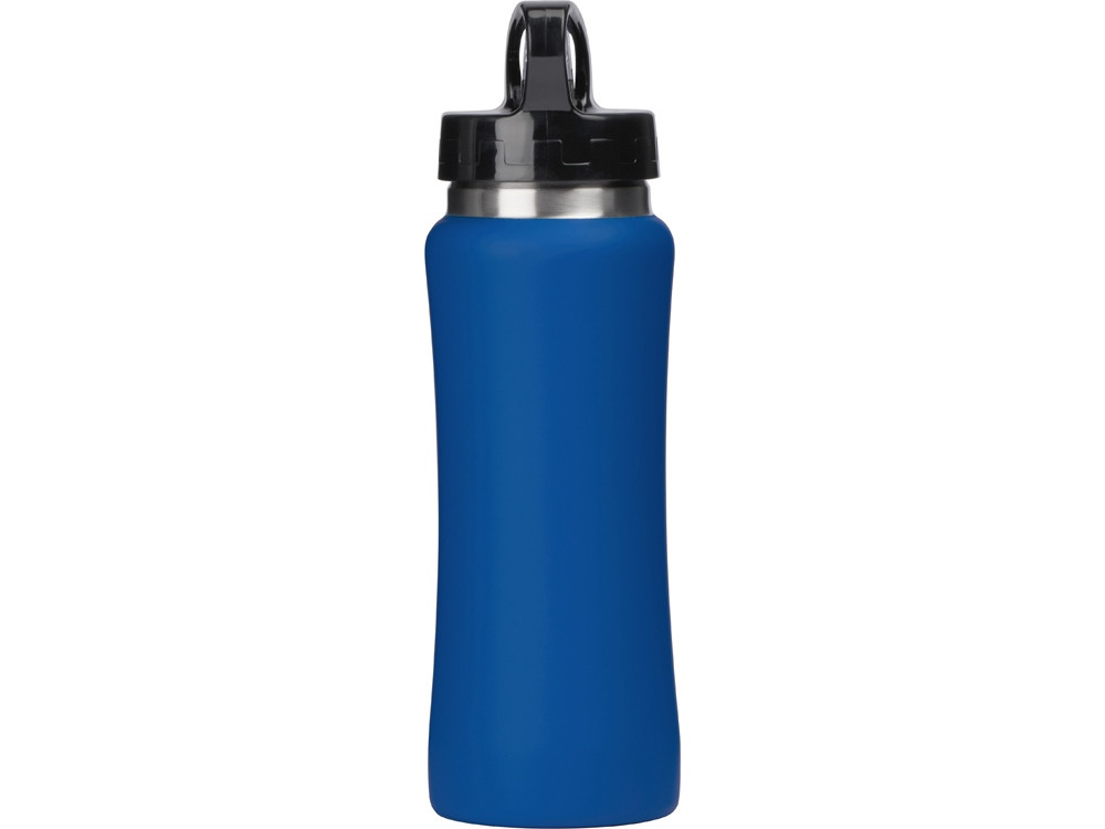 Бутылка для воды Bottle C1, сталь, soft touch, 600 мл, синий - фото 3 - id-p113823461