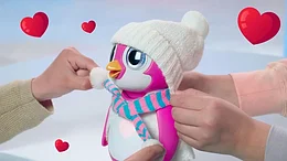 Интерактивная игрушка робот Silverlit Спаси Пингвина Розовая
