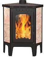 Печь камин с плитой (от 35 до 80 м2) БАВАРИЯ УГЛОВАЯ