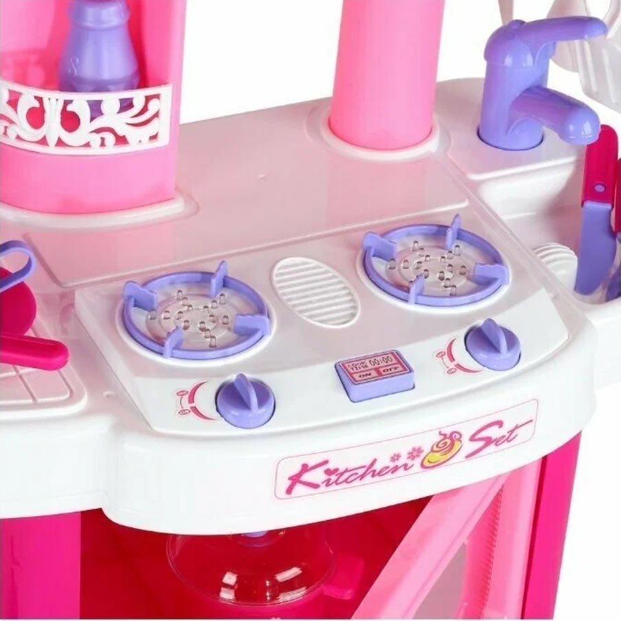 Игровой набор Kitchen Кухня детская игровая розовая: продажа, цена в ...