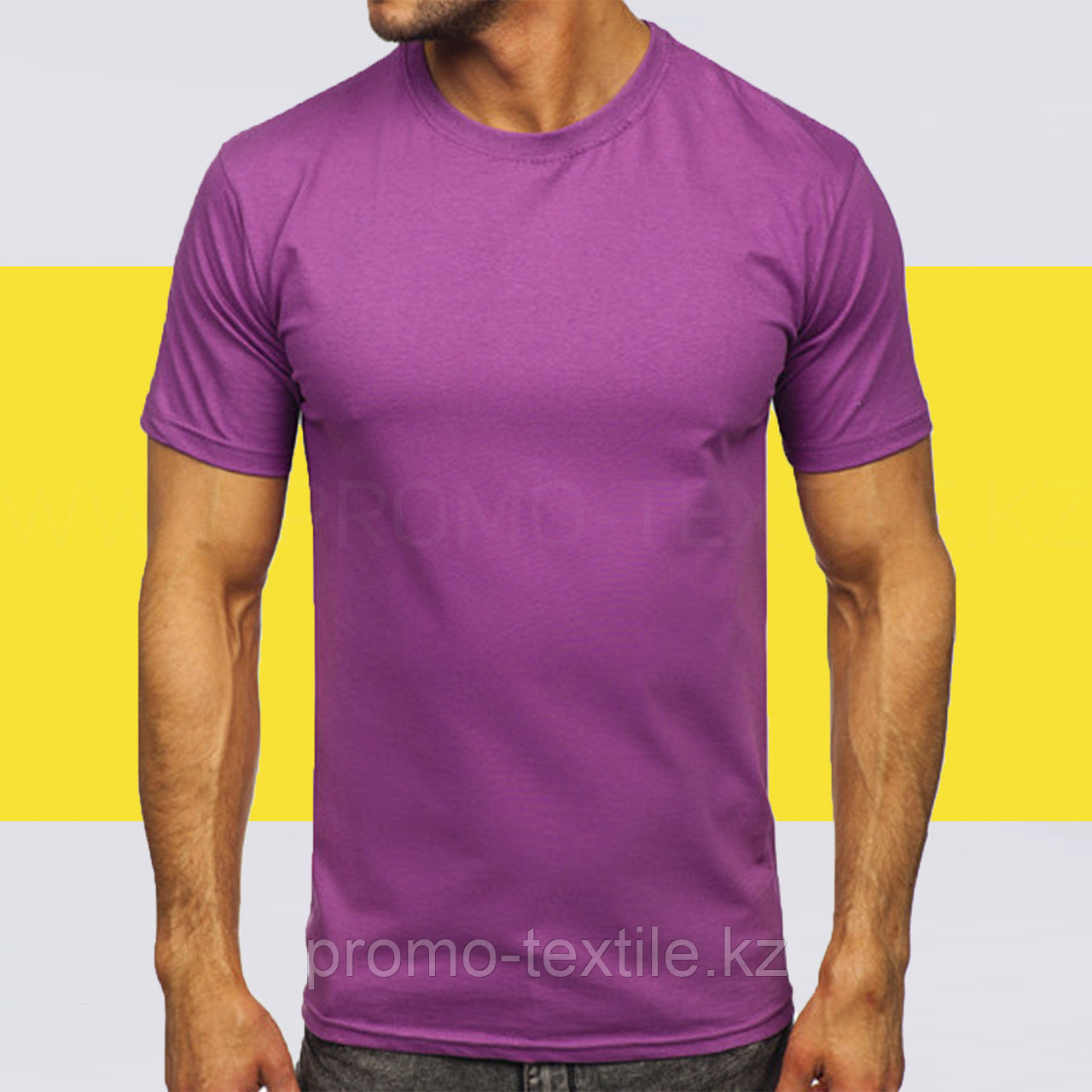 Футболки фиолетовые  | Пошив футболок на заказ
