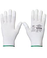 Перчатки Safeprotect НейпТач нейлон + полиуретан на кончиках пальцев