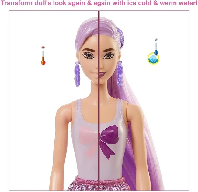 Barbie Цветное перевоплощение Кукла-сюрприз Барби, Color Reveal 4 серия HCC57 - фото 5 - id-p113816463